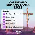 calendario-semana-santa-2022